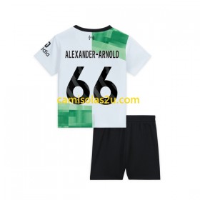 Camisolas de futebol Liverpool Trent Alexander-Arnold 66 Criança Equipamento Alternativa 2023/24 Manga Curta